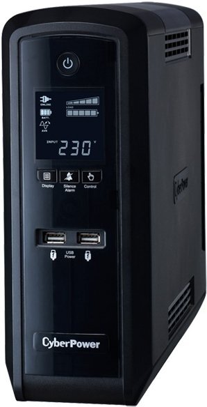 Источник бесперебойного питания CyberPower PFC Sinewave 1300VA Black (CP1300EPFC), Источник бесперебойного питания CyberPower PFC Sinewave 1300VA CP1300EPFC Black
Источник бесперебойного питания CyberPower PFC Sinewave 1300VA Black (CP1300EPFC), Источник бесперебойного питания CyberPower PFC Sinewave 1300VA CP1300EPFC Black