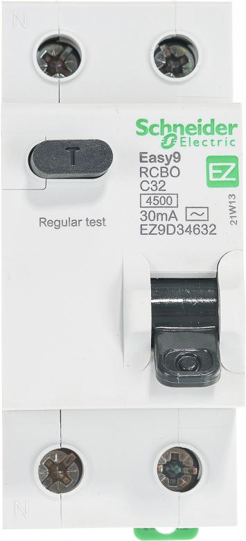 Выключатель нагрузки Schneider Electric Дифференциальный автомат Easy9 EZ9D34632
Выключатель нагрузки Schneider Electric Дифференциальный автомат Easy9 EZ9D34632