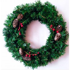 Новогоднее украшение Merry Bear Венок Рождественский D45 с шишками, Венок Рождественский D45 с шишками
Новогоднее украшение Merry Bear Венок Рождественский D45 с шишками, Венок Рождественский D45 с шишками