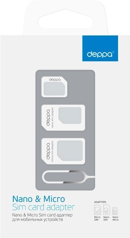 Адаптер Deppa Nanoµ sim card (74000), Адаптер Deppa Nanomicro sim card адаптер для мобильных устройств арт.74000 (Deppa Nanomicro sim card адаптер для мобильных устройств 74000)
Адаптер Deppa Nanoµ sim card (74000), Адаптер Deppa Nanomicro sim card адаптер для мобильных устройств арт.74000 (Deppa Nanomicro sim card адаптер для мобильных устройств 74000)