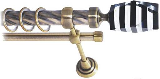 Карниз Lm Decor Даймонд 135 2р витой 25/16мм 1.8м антик, Даймонд 135 2р витой 25/16мм 1.8м
Карниз Lm Decor Даймонд 135 2р витой 25/16мм 1.8м антик, Даймонд 135 2р витой 25/16мм 1.8м