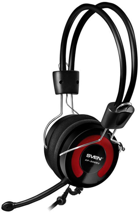 Наушники с микрофоном SVEN AP-545MV, Наушники с микрофоном т.м. Sven AP-545MV Black+Red
Наушники с микрофоном SVEN AP-545MV, Наушники с микрофоном т.м. Sven AP-545MV Black+Red