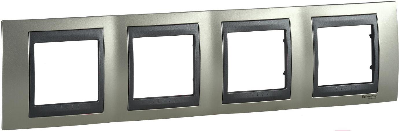 Рамка для выключателя и розетки Schneider Electric Unica MGU66.008.295, Unica MGU66.008.295
Рамка для выключателя и розетки Schneider Electric Unica MGU66.008.295, Unica MGU66.008.295