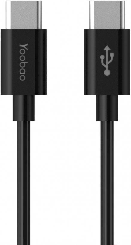 Кабель, адаптер, разветвитель Yoobao Type-C в Type-C Cable YB-CC2-2 черный, Yoobao Cable YB-CC2-2 черный
Кабель, адаптер, разветвитель Yoobao Type-C в Type-C Cable YB-CC2-2 черный, Yoobao Cable YB-CC2-2 черный