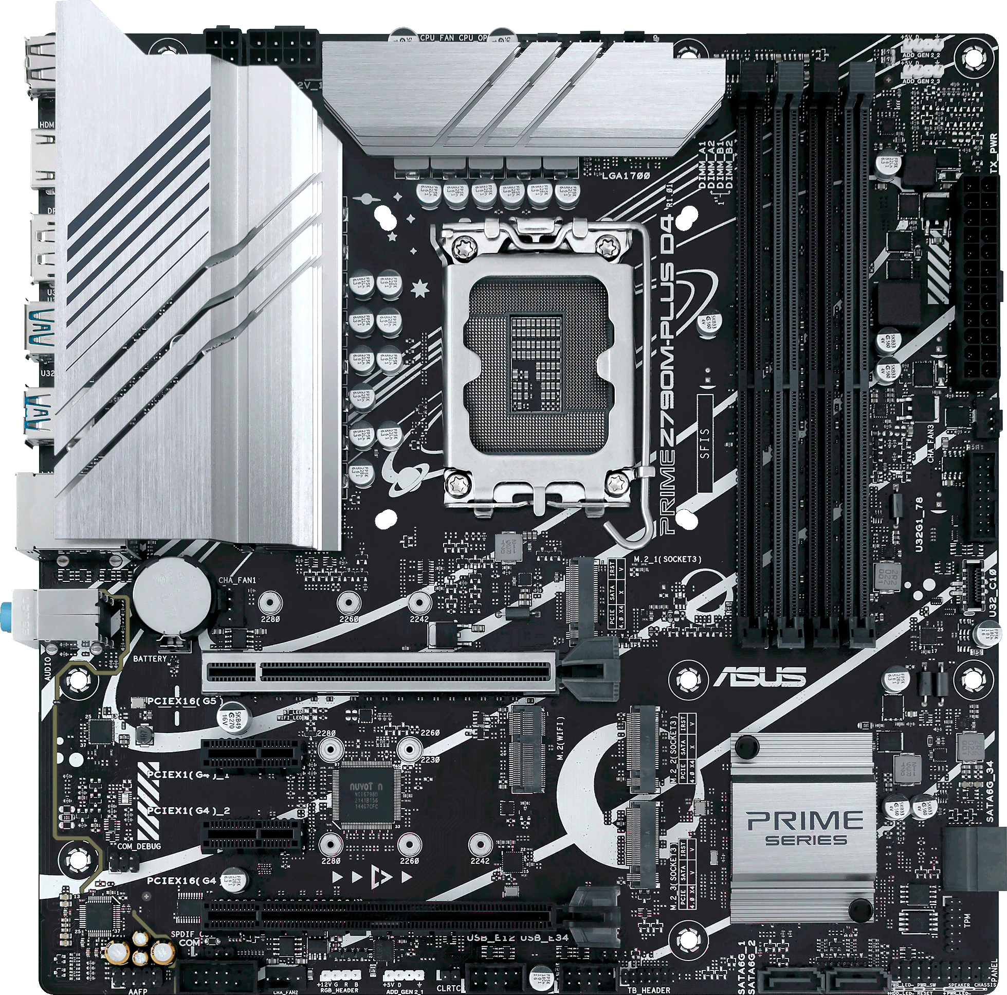 Материнская плата ASUS Prime Z790M-PLUS D4 (90MB1D20-M0EAY0), Материнская плата Asus Prime Z790M-Plus D4 (90MB1D20-M0EAY0)
Материнская плата ASUS Prime Z790M-PLUS D4 (90MB1D20-M0EAY0), Материнская плата Asus Prime Z790M-Plus D4 (90MB1D20-M0EAY0)