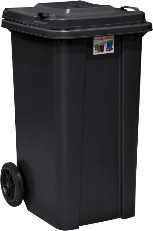 Мусорный бак Zeta ПЛ-00408 черный, ПЛ-00408 
Мусорный бак Zeta ПЛ-00408 черный, ПЛ-00408