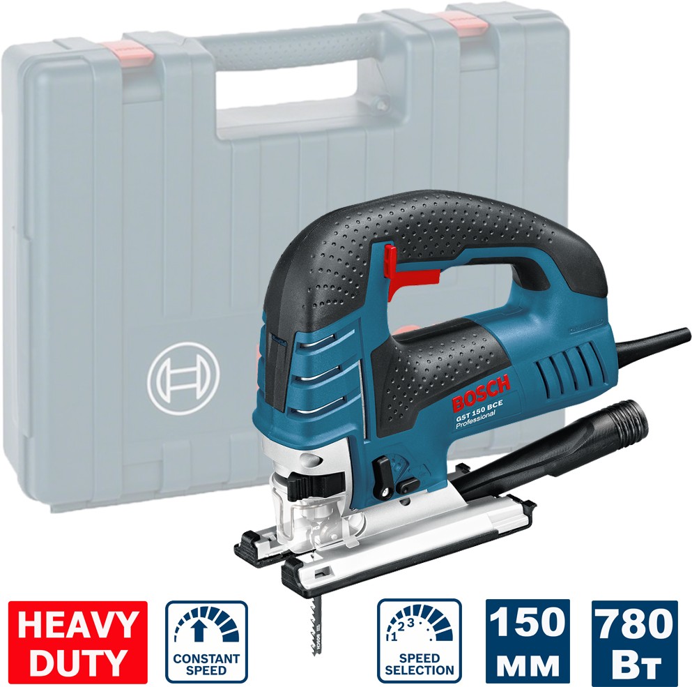 Профессиональный электролобзик Bosch GST 150 BCE (0.601.513.000), Электролобзик Bosch GST 150 BCE (0601513000)
Профессиональный электролобзик Bosch GST 150 BCE (0.601.513.000), Электролобзик Bosch GST 150 BCE (0601513000)