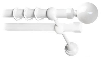 Карниз Lm Decor Шар большой 059 2р гладкий 25/19мм 4м белый глянец, Шар большой 059 2р гладкий 25/19мм 4.0м
Карниз Lm Decor Шар большой 059 2р гладкий 25/19мм 4м белый глянец, Шар большой 059 2р гладкий 25/19мм 4.0м