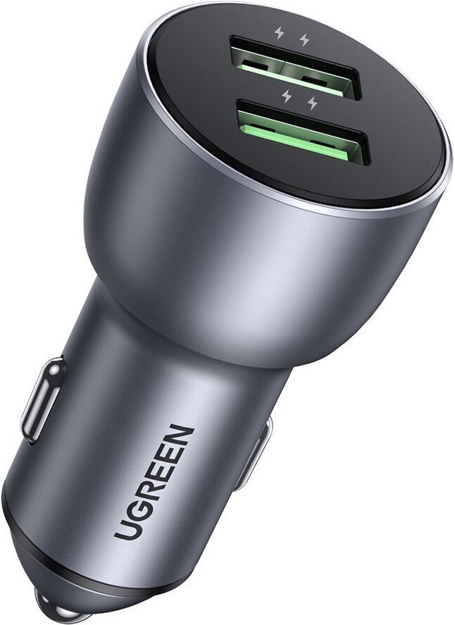Автомобильное зарядное устройство Ugreen CD213-10144 (10144), Автомобильное зарядное устройство UGREEN CD213-10144, 2 USB-A, 36W Fast Charge, Gray (UGREEN QC 3.0+QC 3.0 Dual USB-A 36W Fast Car Charger CD213 (Gray) 10144)
Автомобильное зарядное устройство Ugreen CD213-10144 (10144), Автомобильное зарядное устройство UGREEN CD213-10144, 2 USB-A, 36W Fast Charge, Gray (UGREEN QC 3.0+QC 3.0 Dual USB-A 36W Fast Car Charger CD213 (Gray) 10144)