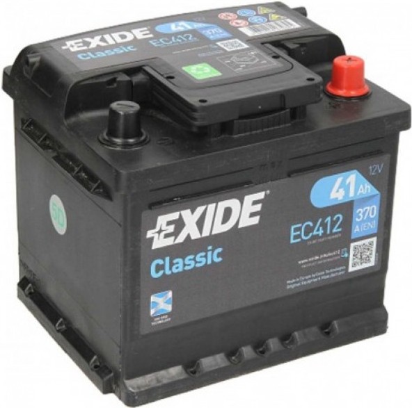 Аккумулятор Exide Classic EC412 41 А/ч, Автомобильный аккумулятор Exide Classic EC412 41 А/ч
Аккумулятор Exide Classic EC412 41 А/ч, Автомобильный аккумулятор Exide Classic EC412 41 А/ч
