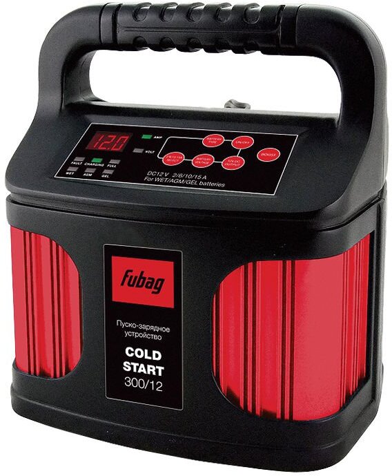 Пуско-зарядное устройство Fubag Cold Start 300/12, Пуско-зарядное устройство Fubag COLD START 300/12
Пуско-зарядное устройство Fubag Cold Start 300/12, Пуско-зарядное устройство Fubag COLD START 300/12