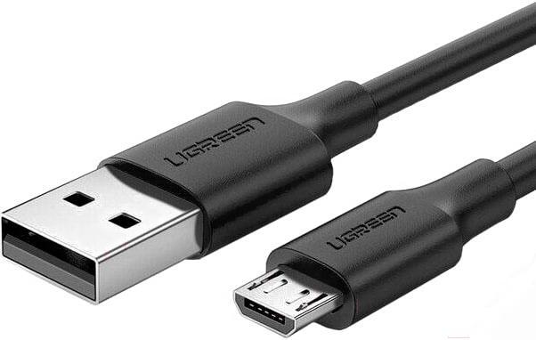 Кабель UGREEN US289-60138, USB-A 2.0 to Micro USB, 2A, силиконовый круглый, 2m, чёрный (ритейл упаковка)
Кабель UGREEN US289-60138, USB-A 2.0 to Micro USB, 2A, силиконовый круглый, 2m, чёрный (ритейл упаковка)
