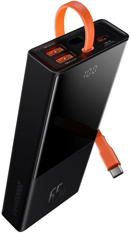 Внешний аккумулятор Baseus PPJL000001 Elf Digital Display Fast Charging Power Bank 20000mAh 65W Black
Внешний аккумулятор Baseus PPJL000001 Elf Digital Display Fast Charging Power Bank 20000mAh 65W Black