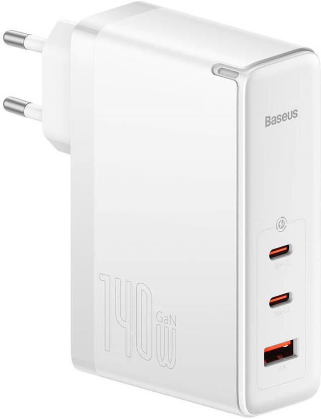 Сетевое зарядное устройство Baseus GaN5 Pro Fast Charger 2C+U 140W White (CCGAN140CE), Сетевое зарядное устройство Baseus GaN5 Pro Fast Charger 2C+U 140W White (CCGP100202)
Сетевое зарядное устройство Baseus GaN5 Pro Fast Charger 2C+U 140W White (CCGAN140CE), Сетевое зарядное устройство Baseus GaN5 Pro Fast Charger 2C+U 140W White (CCGP100202)