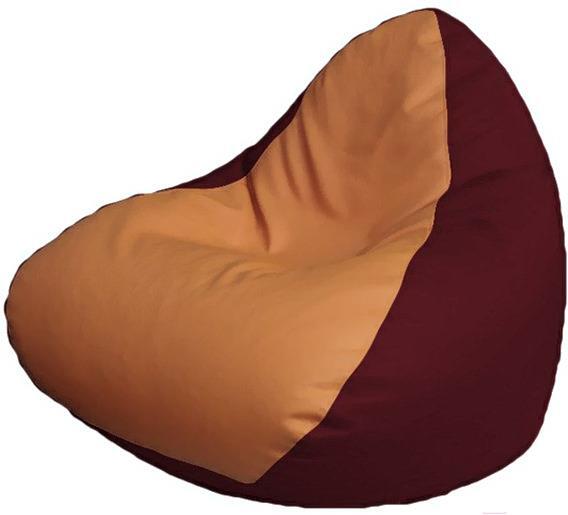 Кресло-мешок Flagman Relax P2.3-98 оранжевый/бордо, Бескаркасное кресло Flagman Relax P2.3-98 оранжевый/бордо
Кресло-мешок Flagman Relax P2.3-98 оранжевый/бордо, Бескаркасное кресло Flagman Relax P2.3-98 оранжевый/бордо