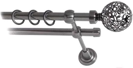 Карниз Lm Decor Ажур 095 2р гладкий 2.8м антрацит, Ажур 095 2р гладкий 16мм 2.8м
Карниз Lm Decor Ажур 095 2р гладкий 2.8м антрацит, Ажур 095 2р гладкий 16мм 2.8м