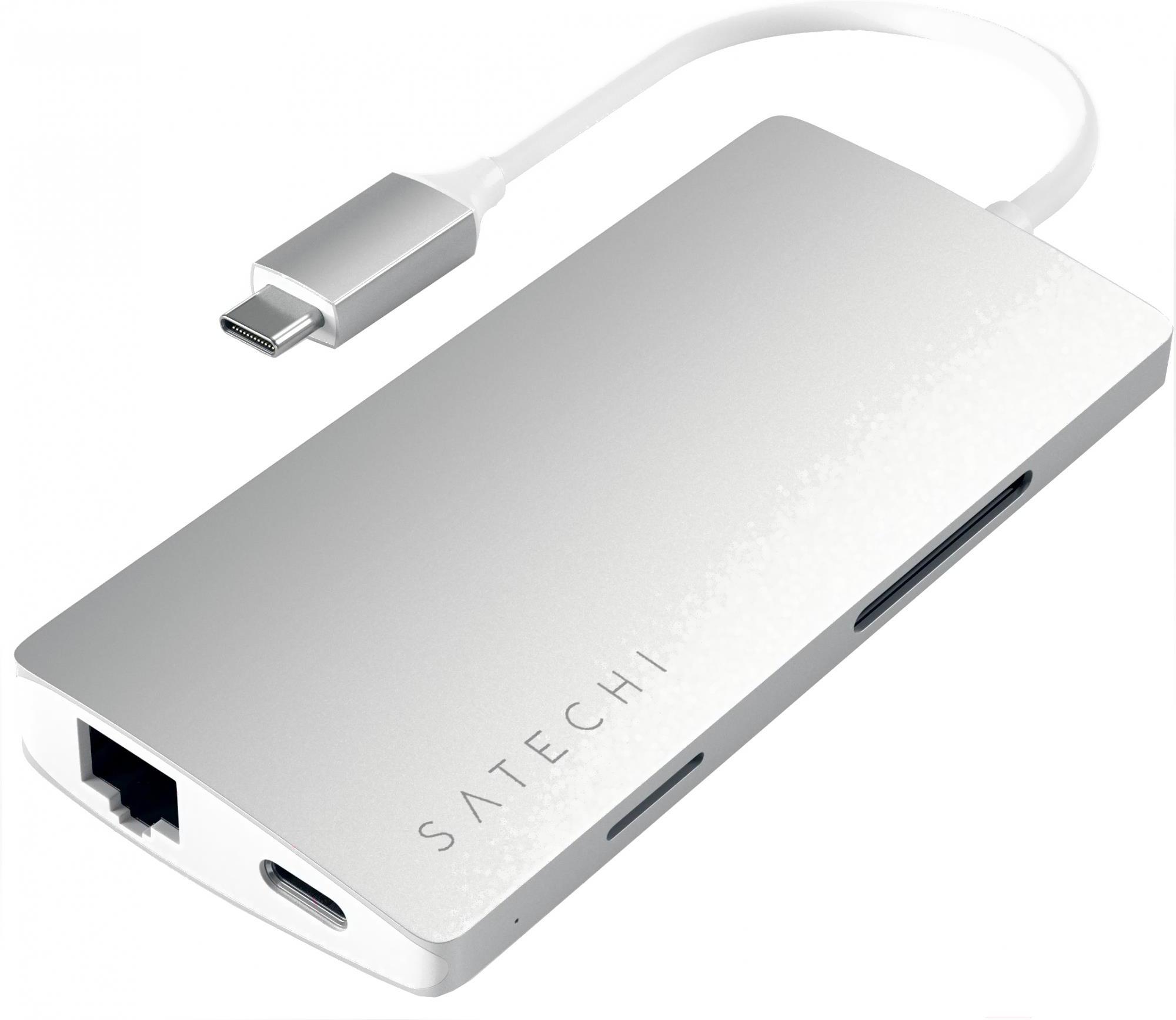 USB-концентратор Satechi Aluminum Multi-Port Adapter V2 (ST-TCMA2S), Aluminum Multi-Port Adapter V2
USB-концентратор Satechi Aluminum Multi-Port Adapter V2 (ST-TCMA2S), Aluminum Multi-Port Adapter V2