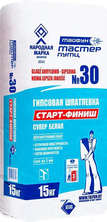 Шпатлевка Тайфун Мастер №30 Старт-Финиш 15кг, шпатлевка Тайфун Мастер №30 Старт-Финиш 15кг
Шпатлевка Тайфун Мастер №30 Старт-Финиш 15кг, шпатлевка Тайфун Мастер №30 Старт-Финиш 15кг