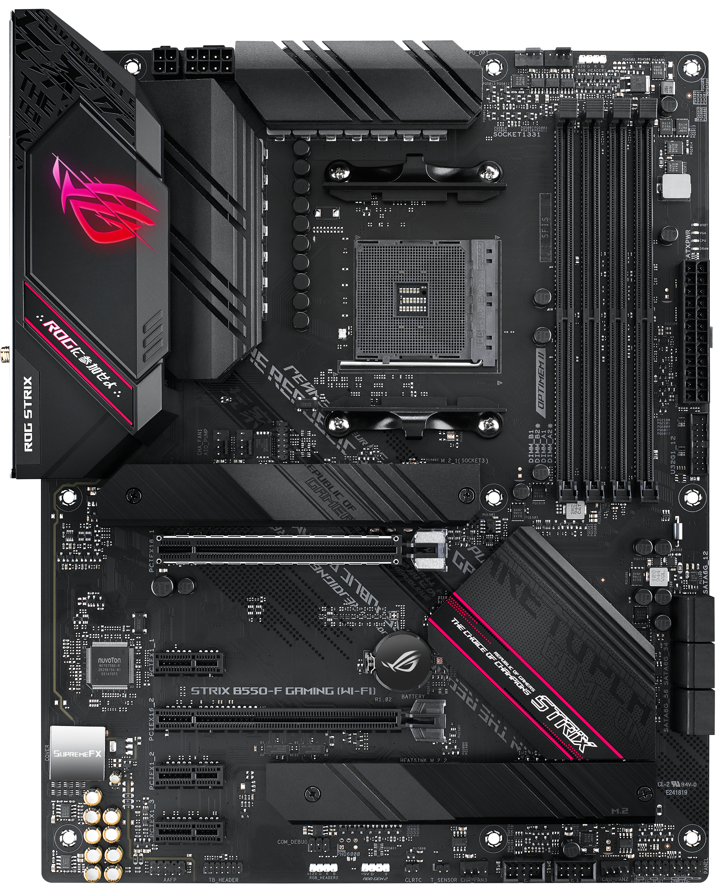 Материнская плата ASUS ROG STRIX B550-F Gaming, Материнская плата Asus ROG STRIX B550-F GAMING
Материнская плата ASUS ROG STRIX B550-F Gaming, Материнская плата Asus ROG STRIX B550-F GAMING