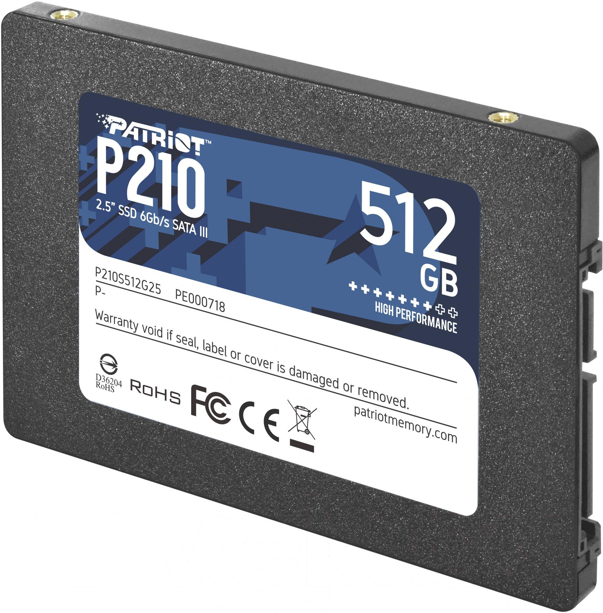 Жесткий диск (накопитель) SSD Patriot 512GB P210S512G25, Твердотельный накопитель Patriot 512GB P210S512G25 (Patriot P210 512GB P210S512G25 (2.5, SATA III, TLC))
Жесткий диск (накопитель) SSD Patriot 512GB P210S512G25, Твердотельный накопитель Patriot 512GB P210S512G25 (Patriot P210 512GB P210S512G25 (2.5, SATA III, TLC))