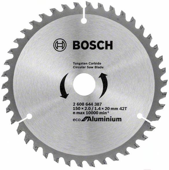 Диск пильный Bosch 2.608.644.387, Диск пильный Bosch Eco 150-20(16) Aluminium 42зуб. 2.608.644.387
Диск пильный Bosch 2.608.644.387, Диск пильный Bosch Eco 150-20(16) Aluminium 42зуб. 2.608.644.387