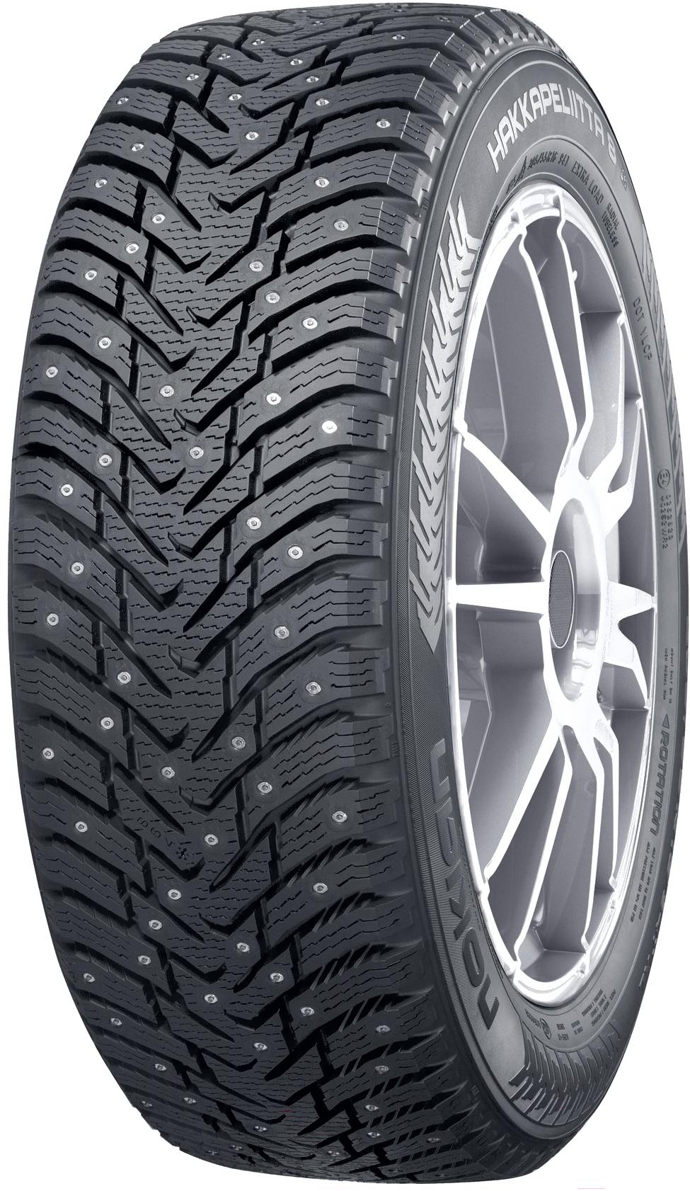 Шины Nokian Hakkapeliitta 8 175/65R14 86T (шипы), Hakkapeliitta 8 175/65R14 86T (шипы)
Шины Nokian Hakkapeliitta 8 175/65R14 86T (шипы), Hakkapeliitta 8 175/65R14 86T (шипы)