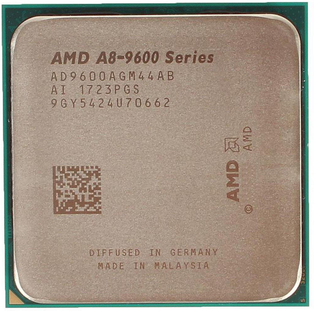 Процессор AMD A8 A8-9600 (AD9600AGM44AB), Процессор AMD A8 A8-9600 (AD9600AGM44AB) OEM (AMD A8 A8-9600 (Oem) (AD9600AGM44AB))
Процессор AMD A8 A8-9600 (AD9600AGM44AB), Процессор AMD A8 A8-9600 (AD9600AGM44AB) OEM (AMD A8 A8-9600 (Oem) (AD9600AGM44AB))