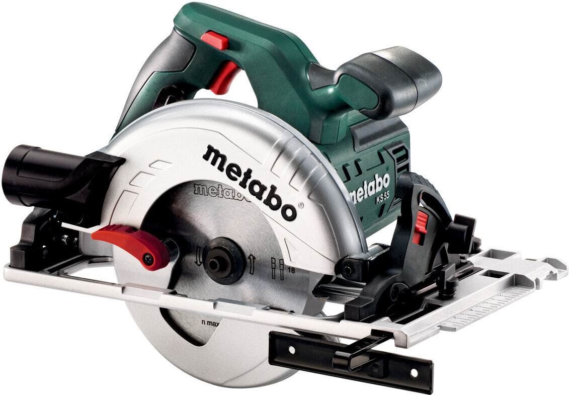 Сетевая циркулярная пила Metabo KS 55 FS 600955500, Дисковая (циркулярная) пила Metabo KS 55 FS 600955500 (с кофром)
Сетевая циркулярная пила Metabo KS 55 FS 600955500, Дисковая (циркулярная) пила Metabo KS 55 FS 600955500 (с кофром)