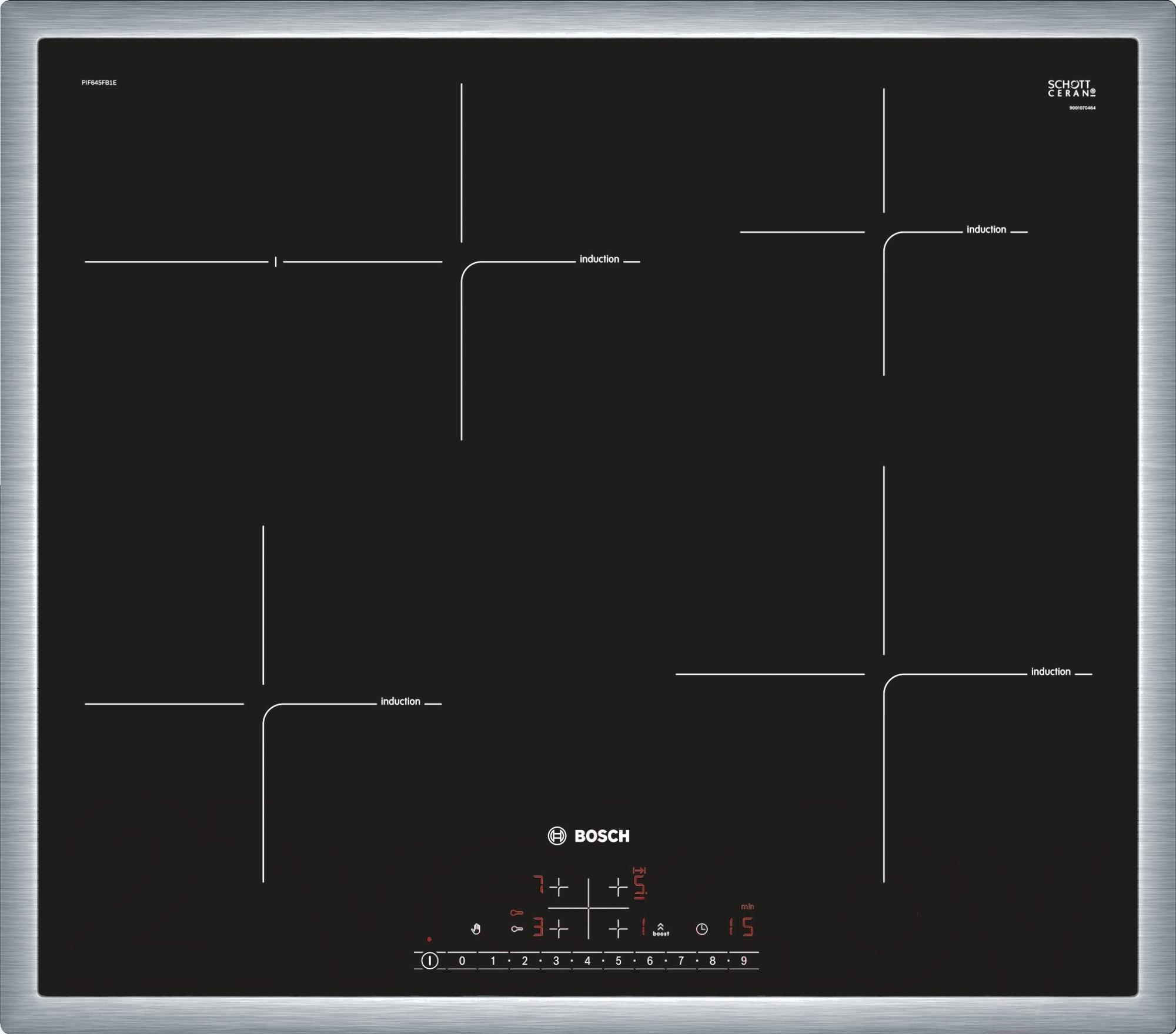Варочная панель Bosch PIF645FB1E, Индукционная варочная поверхность Bosch PIF645FB1E
Варочная панель Bosch PIF645FB1E, Индукционная варочная поверхность Bosch PIF645FB1E