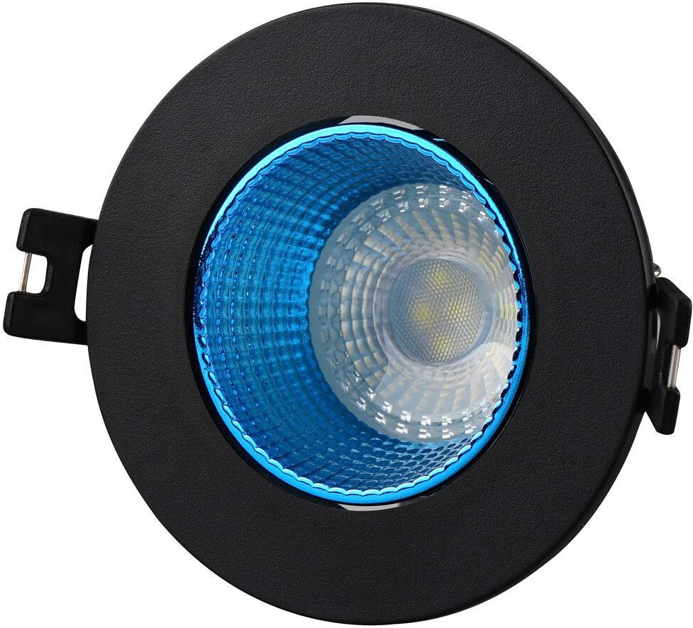 Встраиваемый точечный светильник Denkirs DK3061-BK+СY 
Встраиваемый точечный светильник Denkirs DK3061-BK+СY