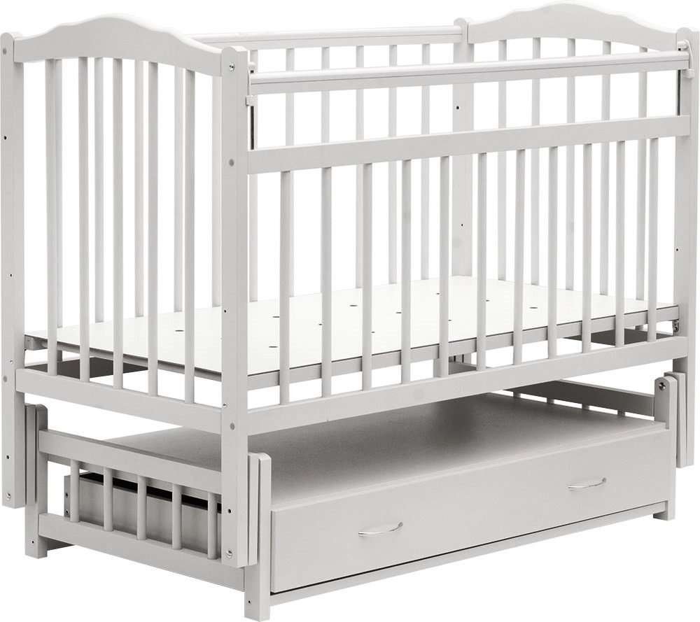 Детская кроватка Bambini М 01.10.10 белый, Детская кроватка Bambini Классика М.01.10.10 ящик белый
Детская кроватка Bambini М 01.10.10 белый, Детская кроватка Bambini Классика М.01.10.10 ящик белый