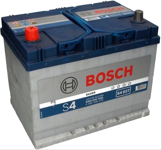 Автомобильный аккумулятор Bosch S4 027 570 413 063 JIS / 0092S40270 (70 А/ч), Аккумулятор Bosch S4 027 570413063 70 А/ч JIS 0092S40270
Автомобильный аккумулятор Bosch S4 027 570 413 063 JIS / 0092S40270 (70 А/ч), Аккумулятор Bosch S4 027 570413063 70 А/ч JIS 0092S40270