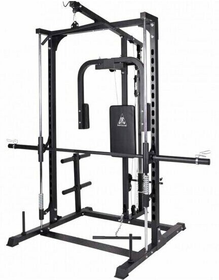 Многофункциональная станция DFC со скамьей, машина Смита Homegym D943 (два короба)
Многофункциональная станция DFC со скамьей, машина Смита Homegym D943 (два короба)