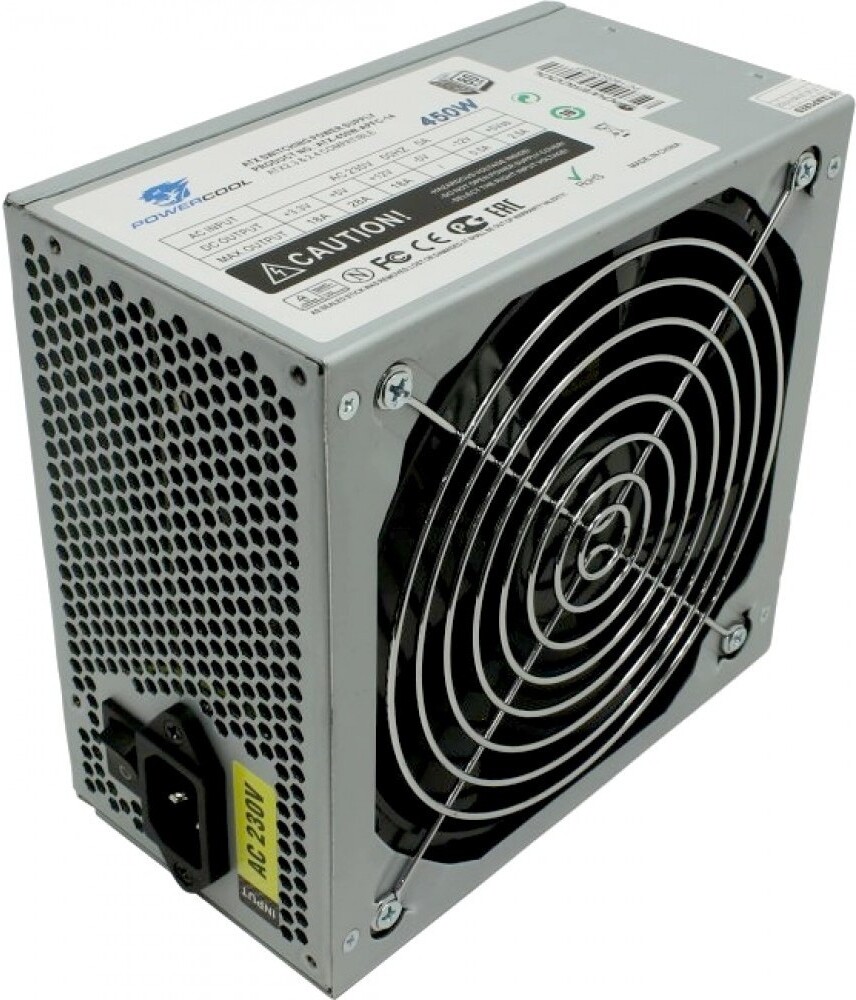 Блок питания PowerCool ATX-450W-APFC-14, Блок питания для компьютеров PowerCool ATX-450W-APFC-14
Блок питания PowerCool ATX-450W-APFC-14, Блок питания для компьютеров PowerCool ATX-450W-APFC-14