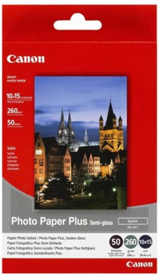 Фотобумага Canon Photo Paper Plus Semi-Gloss SG-201 10x15 50 листов (1686B015), Фотобумага Canon Plus Semi-Gloss SG-201 10x15 50 л 1686B015
Фотобумага Canon Photo Paper Plus Semi-Gloss SG-201 10x15 50 листов (1686B015), Фотобумага Canon Plus Semi-Gloss SG-201 10x15 50 л 1686B015