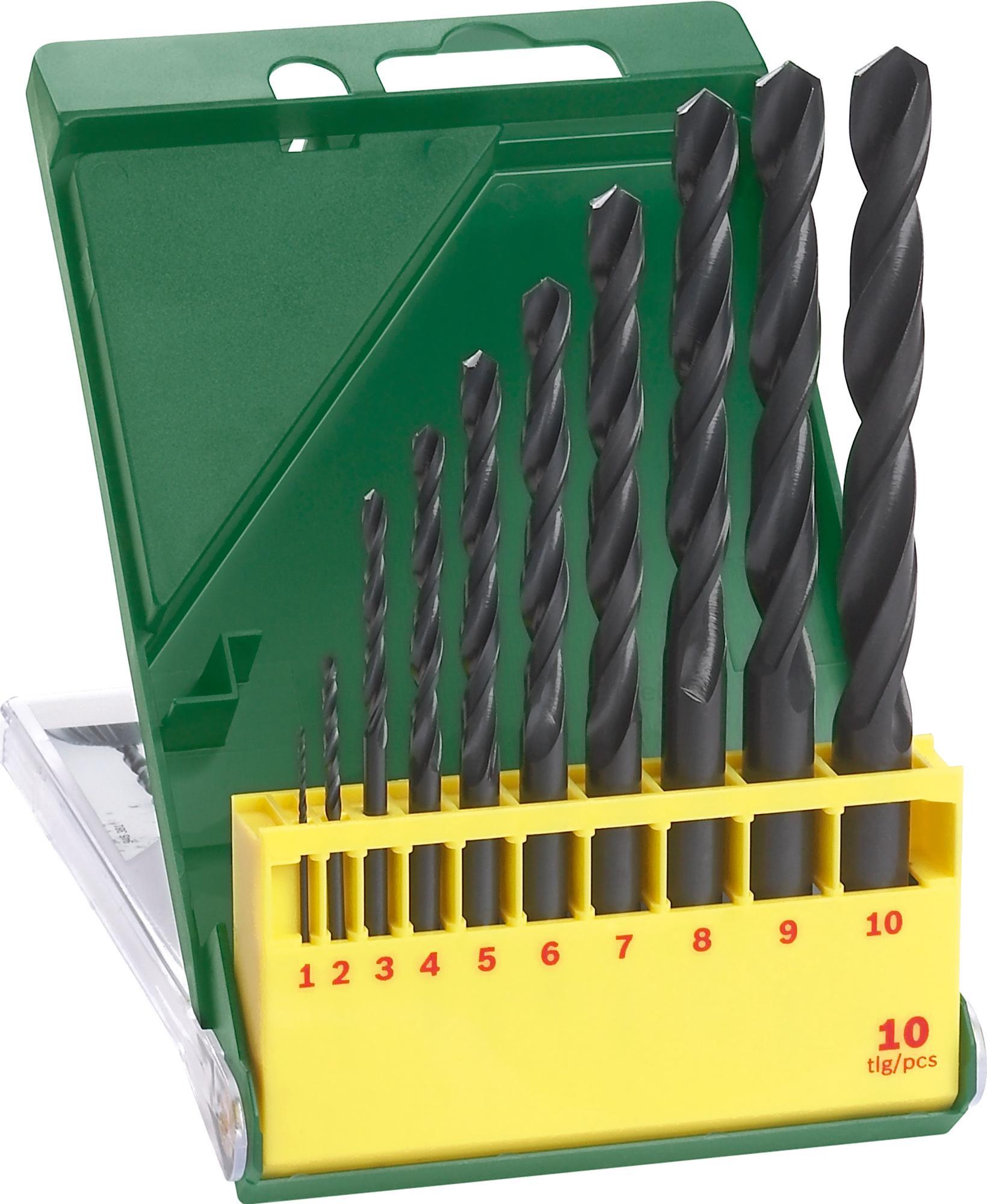 Набор сверл Bosch Promoline 2.607.019.442 (10 предметов), Bosch 10 штук HSS-R 2607019442
Набор сверл Bosch Promoline 2.607.019.442 (10 предметов), Bosch 10 штук HSS-R 2607019442