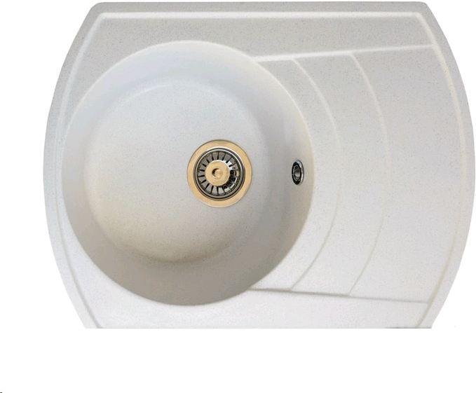 Кухонная мойка Gerhans A01 (белый), Кухонная мойка Gerhans A01 белый 
Кухонная мойка Gerhans A01 (белый), Кухонная мойка Gerhans A01 белый
