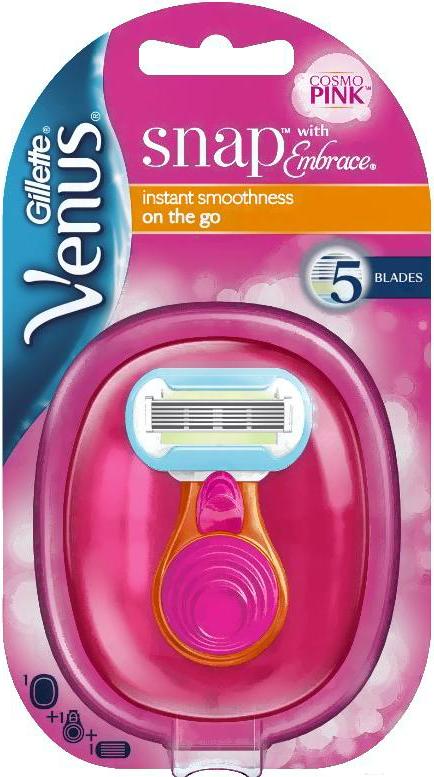 Бритвенный станок Gillette Venus Snap Embrace+1 кассета, Venus Snap Embrace+1 кассета
Бритвенный станок Gillette Venus Snap Embrace+1 кассета, Venus Snap Embrace+1 кассета