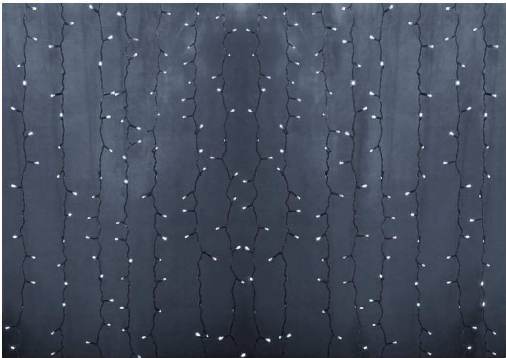 Светодиодный декор Neon-night 235-175, Гирлянда Светодиодный Дождь 2х6м, постоянное свечение, прозрачный провод, 220В, диоды БЕЛЫЕ, NEON- 
Светодиодный декор Neon-night 235-175, Гирлянда Светодиодный Дождь 2х6м, постоянное свечение, прозрачный провод, 220В, диоды БЕЛЫЕ, NEON-