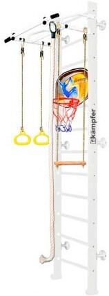 Детский спортивный комплекс Kampfer Helena Wall Basketball Shield №6 3 м турник жемчужный/белый, Спортивный комплекс Kampfer Helena Wall Basketball Shield №6 3 м турник жемчужный/белый
Детский спортивный комплекс Kampfer Helena Wall Basketball Shield №6 3 м турник жемчужный/белый, Спортивный комплекс Kampfer Helena Wall Basketball Shield №6 3 м турник жемчужный/белый