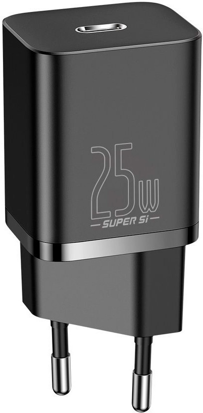 Сетевое зарядное устройство Baseus TZCCSUP-L01 Super Si Quick Charger Type-C 25W (кабель Type-C-Type-C 1m) Black (Baseus Super Si Quick Charger 1C 25W EU Sets Black (With Mini White Cable Type-C to Type-C 3A 1m Black) (TZCCSUP-L01))
Сетевое зарядное устройство Baseus TZCCSUP-L01 Super Si Quick Charger Type-C 25W (кабель Type-C-Type-C 1m) Black (Baseus Super Si Quick Charger 1C 25W EU Sets Black (With Mini White Cable Type-C to Type-C 3A 1m Black) (TZCCSUP-L01))
