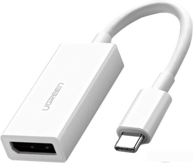 Переходник UGREEN MM130-40372 White, Переходник UGREEN MM130-40372 Type-C (M) to DisplayPort (F), поддержка 4Kx2K@60Hz, White UGREEN USB-C to DisplayPort Adapter MM130 (White) 40372
Переходник UGREEN MM130-40372 White, Переходник UGREEN MM130-40372 Type-C (M) to DisplayPort (F), поддержка 4Kx2K@60Hz, White UGREEN USB-C to DisplayPort Adapter MM130 (White) 40372