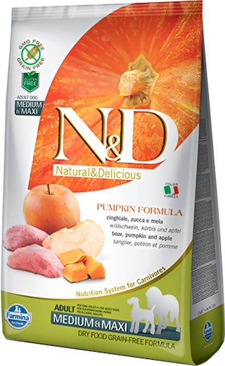 Корм для собак Farmina ND Grain Free Pumpkin Boar Apple Adult Medium Maxi (12кг), ND Grain Free Pumpkin Boar Apple Adult Medium Maxi (12кг)
Корм для собак Farmina ND Grain Free Pumpkin Boar Apple Adult Medium Maxi (12кг), ND Grain Free Pumpkin Boar Apple Adult Medium Maxi (12кг)