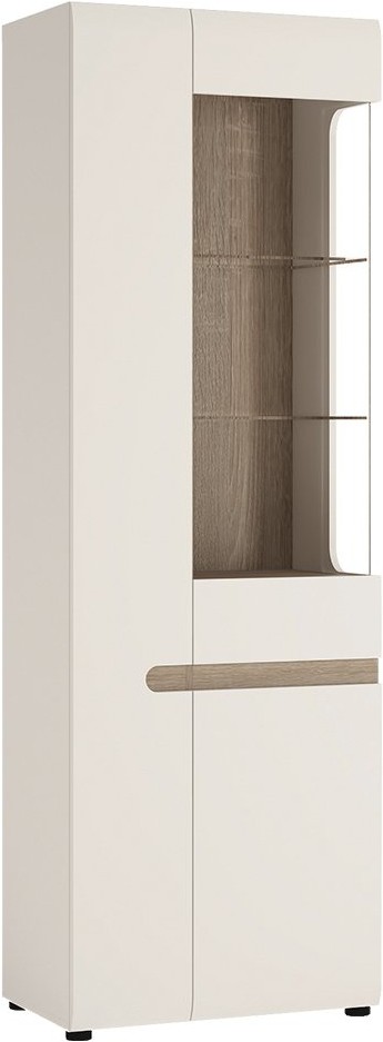Шкаф с витриной Anrex Linate 3D / typ 01P (белый/сонома трюфель), Книжный шкаф Anrex Linate 3D/TYP 01P Белый/Сонома Трюфель
Шкаф с витриной Anrex Linate 3D / typ 01P (белый/сонома трюфель), Книжный шкаф Anrex Linate 3D/TYP 01P Белый/Сонома Трюфель