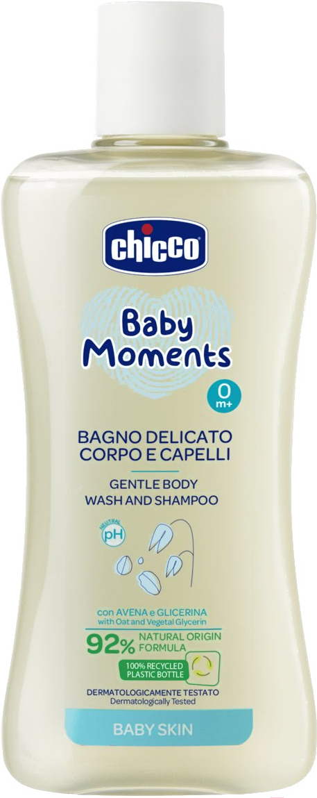 Нежная пена для тела и волос CHICCO Baby Moments без слёз с овсом 200мл (00010593000000)
Нежная пена для тела и волос CHICCO Baby Moments без слёз с овсом 200мл (00010593000000)