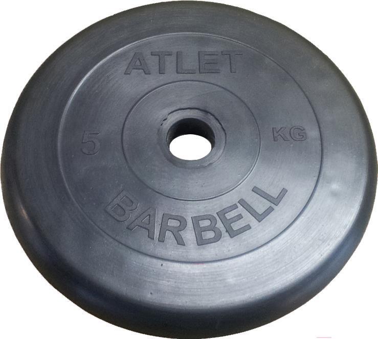 Диск MB Barbell Atlet d 31 мм 5 кг черный, Диск для штанги MB Barbell Atlet d31 мм5кг MB-AtletB31-5 черный
Диск MB Barbell Atlet d 31 мм 5 кг черный, Диск для штанги MB Barbell Atlet d31 мм5кг MB-AtletB31-5 черный