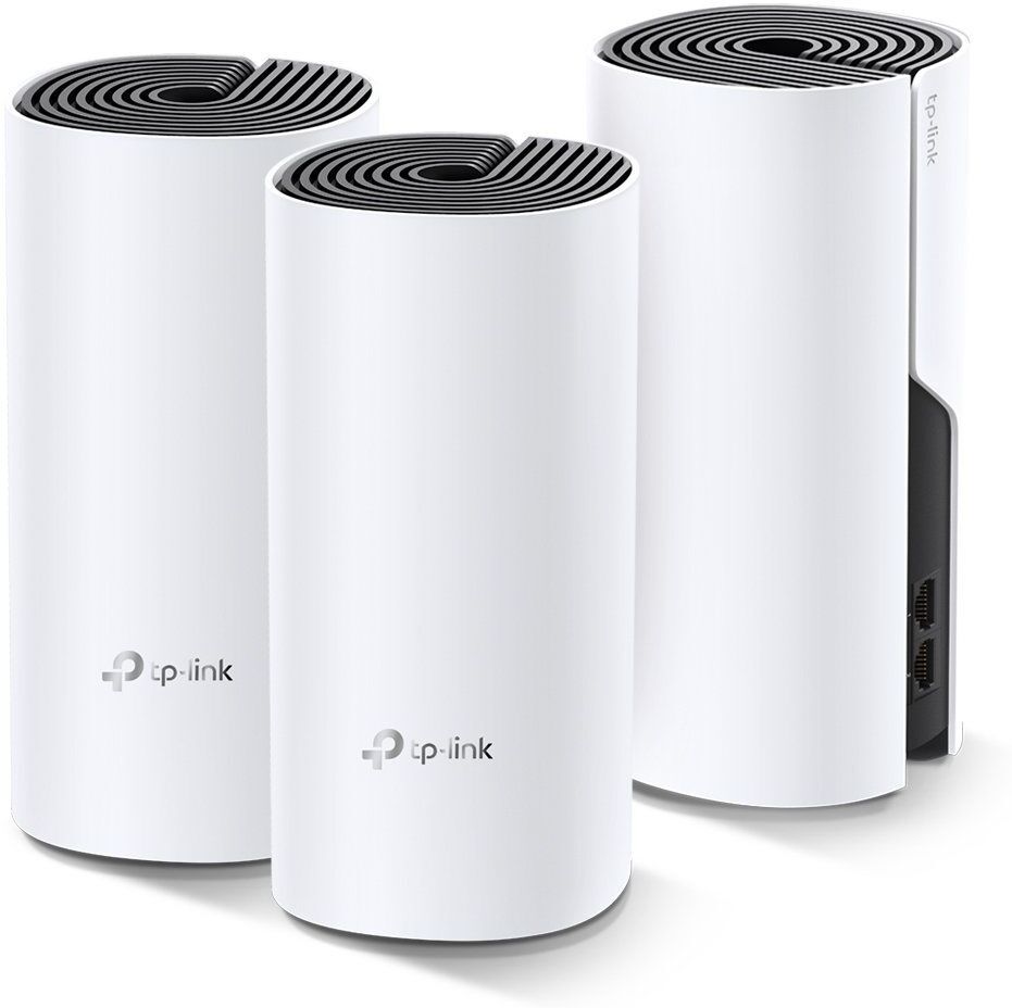 Беспроводной маршрутизатор TP-Link AC1200, Бесшовная Mesh система TP-Link Deco E4 (3-pack)
Беспроводной маршрутизатор TP-Link AC1200, Бесшовная Mesh система TP-Link Deco E4 (3-pack)