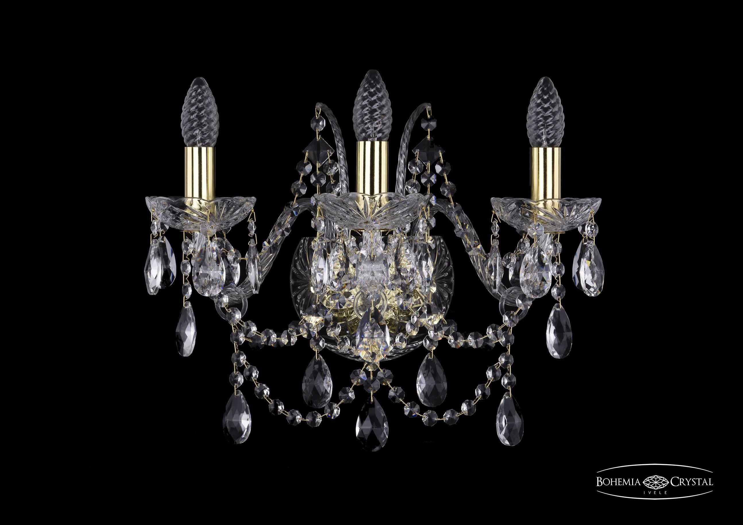 Подвесная люстра Bohemia Ivele Crystal 1411B/3/160/G, Бра Bohemia Ivele Crystal 1411B/3/160/G 
Подвесная люстра Bohemia Ivele Crystal 1411B/3/160/G, Бра Bohemia Ivele Crystal 1411B/3/160/G