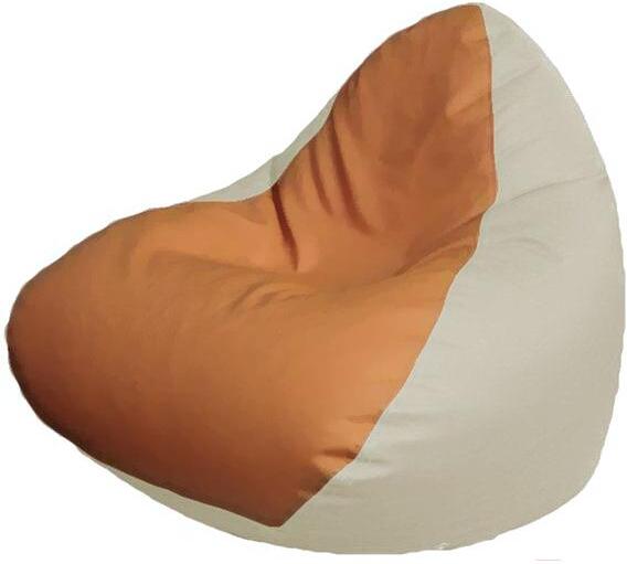 Кресло-мешок Flagman Relax P2.3-91 оранжевый/белый, Бескаркасное кресло Flagman Relax P2.3-91 оранжевый/белый
Кресло-мешок Flagman Relax P2.3-91 оранжевый/белый, Бескаркасное кресло Flagman Relax P2.3-91 оранжевый/белый