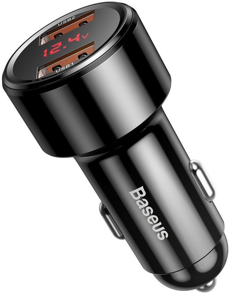 Автомобильное зарядное устройство Baseus Magic Series Dual QC 45W Black (CCMLC20A-01), Автомобильное зарядное устройство Baseus CCMLC20A-01 Magic Series Dual QC digital display 2 USB 45W Black (Baseus Magic Series Dual QC digital display for intelligent q
Автомобильное зарядное устройство Baseus Magic Series Dual QC 45W Black (CCMLC20A-01), Автомобильное зарядное устройство Baseus CCMLC20A-01 Magic Series Dual QC digital display 2 USB 45W Black (Baseus Magic Series Dual QC digital display for intelligent q